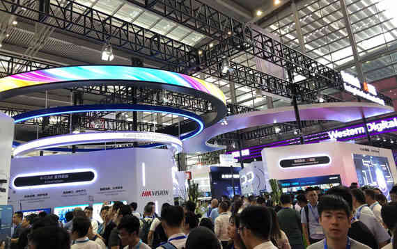 海康威視深圳安博會深圳展臺設計搭建