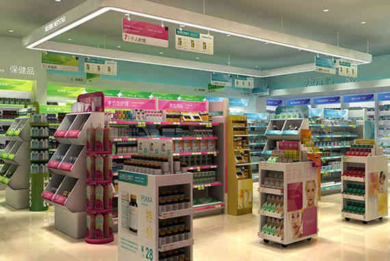 廣州展廳設(shè)計公司海王星辰終端形象藥店裝修設(shè)計 廣州展廳設(shè)計公司海王星辰終端形象藥店裝修設(shè)計